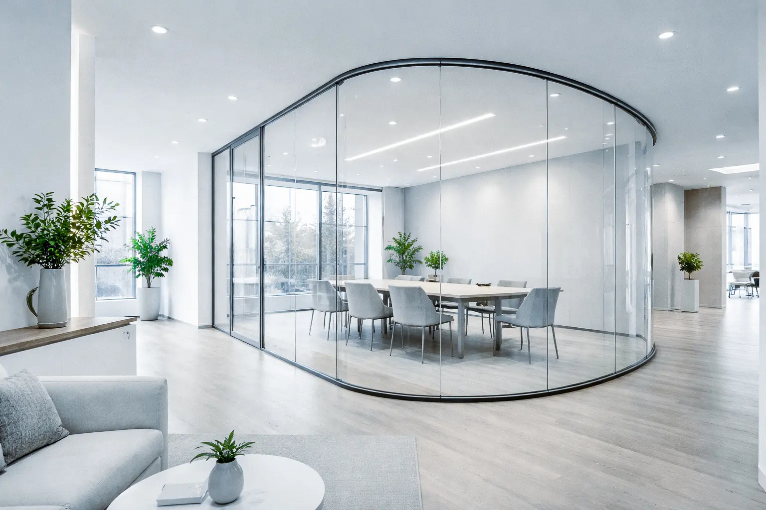 Complementi d'arredo in vetro artistico su misura con lavorazioni artigianali di pregio.