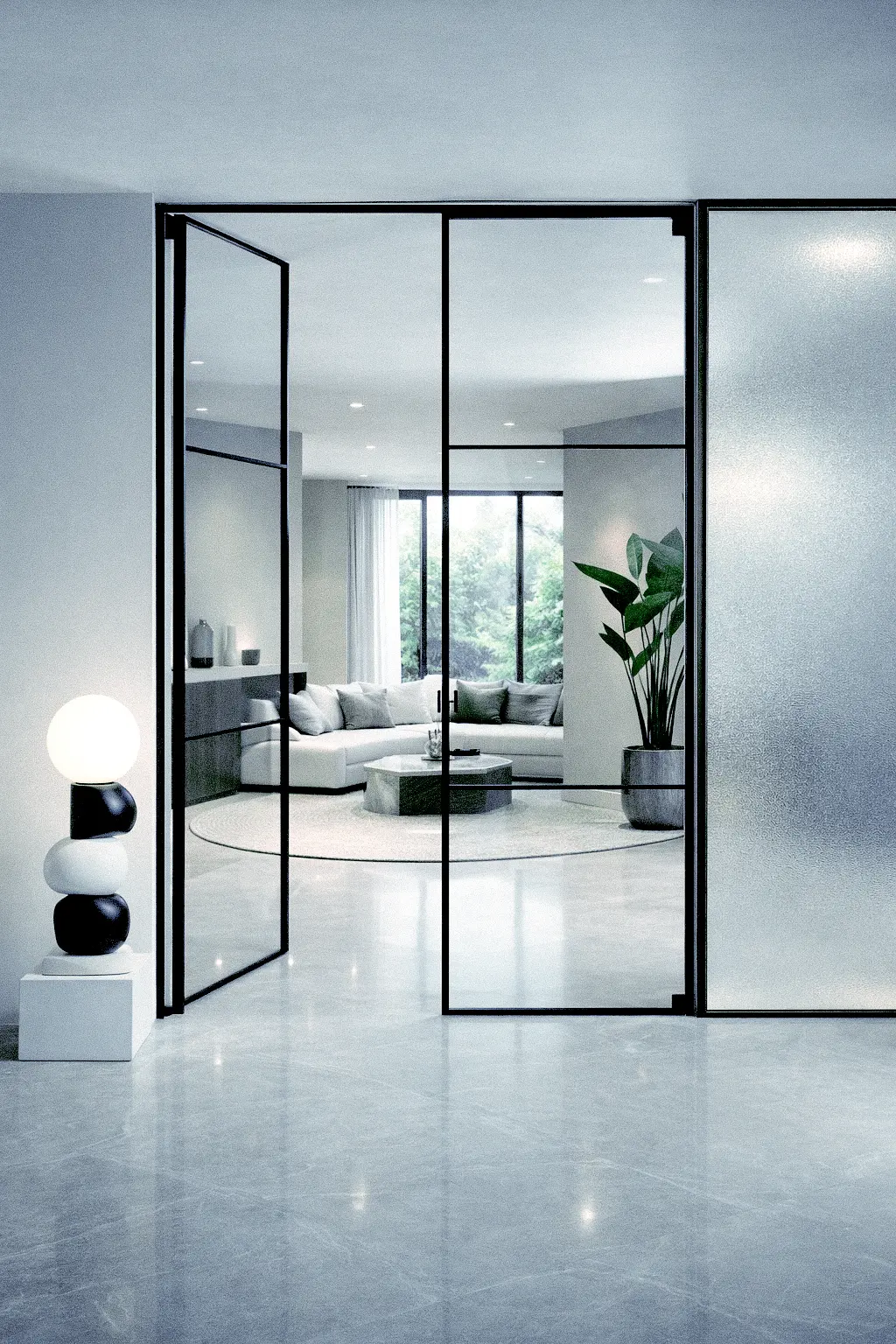 Scopri le nostre porte a battente in vetro su misura. Progettiamo e realizziamo soluzioni eleganti e sicure garantendo qualità dal rilievo alla posa.